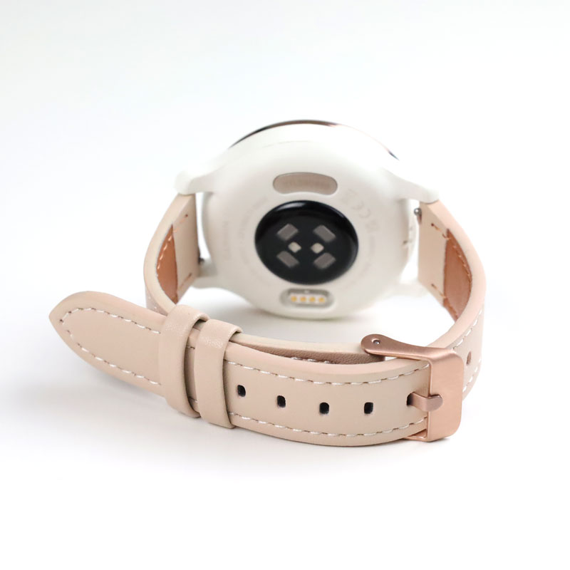 Bella Leather Garmin Venu 2S Bands Replacement (18mm) Apricot