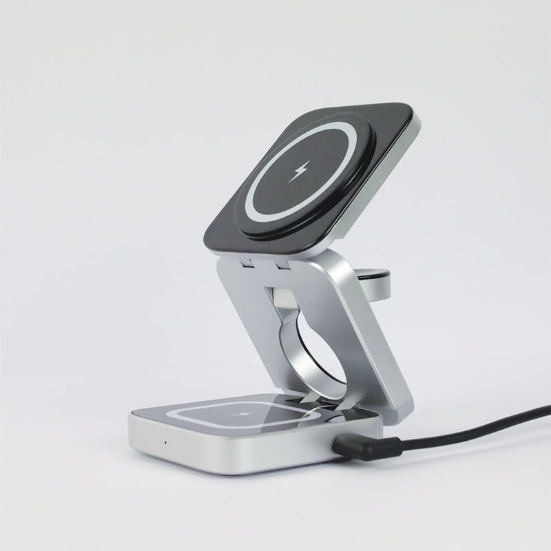 Foldrr Compact 3 in 1 Apple iPhone Charging Station