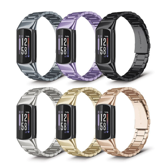 Boss Fitbit Charge 6 Band Replacement Stainless Link