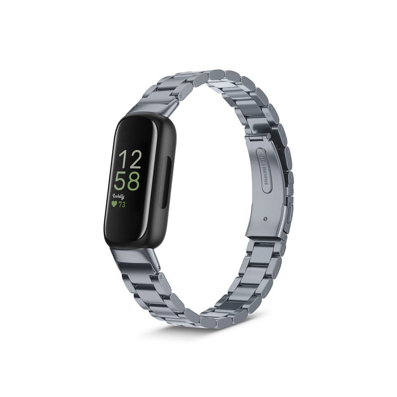 Boss Fitbit Inspire 3 Band Replacement Stainless Link Space Grey