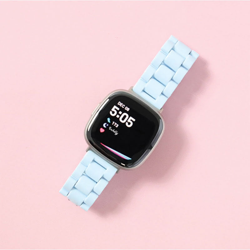 Candy Fitbit Versa 4 & Sense 2 Bands Replacement Straps Light Blue