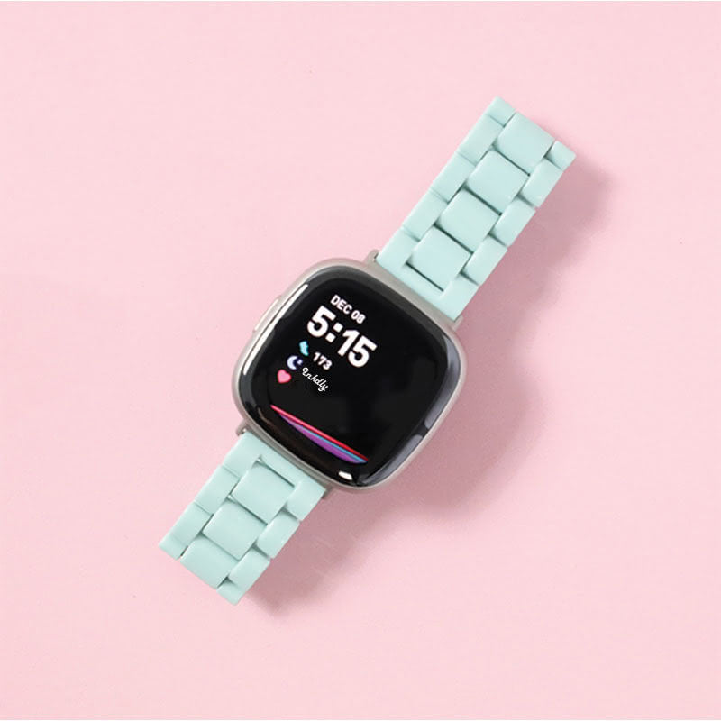 Candy Fitbit Versa 4 & Sense 2 Bands Replacement Straps Grey Green