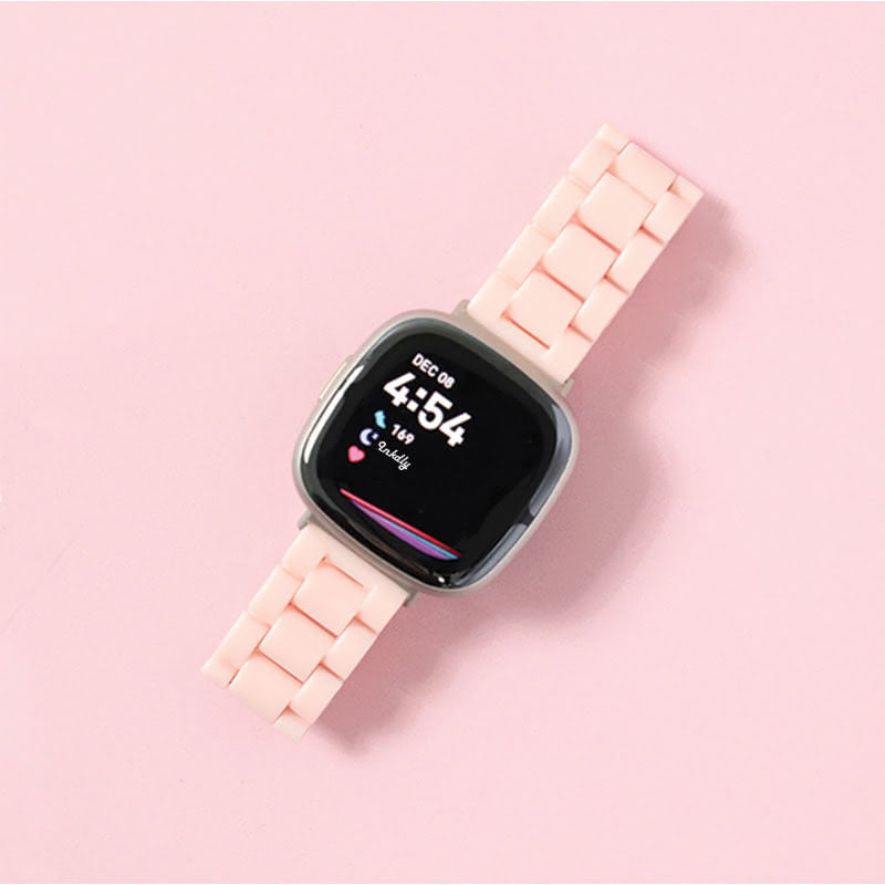 Candy Fitbit Versa 4 & Sense 2 Bands Replacement Straps Pink