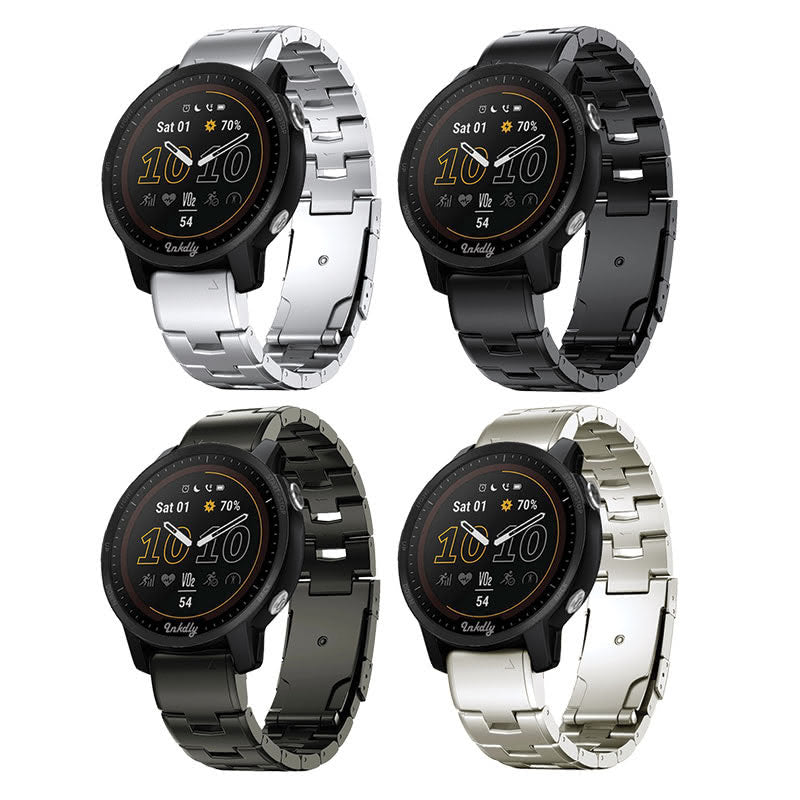 Evo Titanium Garmin Forerunner 955 Bands Replacement Quick Change (22mm)