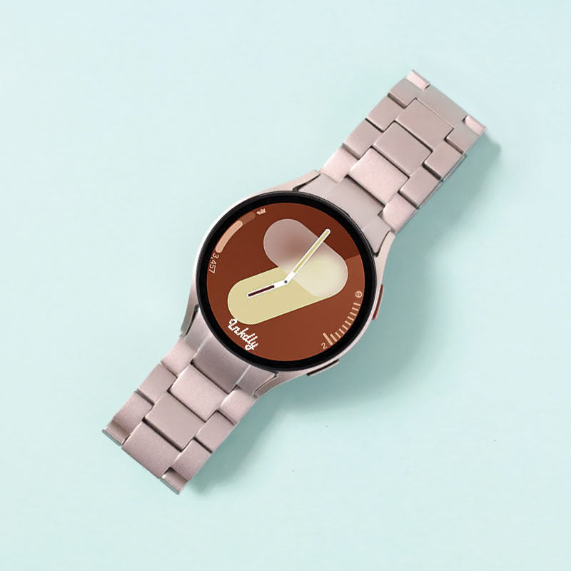 Evo Titanium Samsung Galaxy Watch 7 Bands Replacement Natural