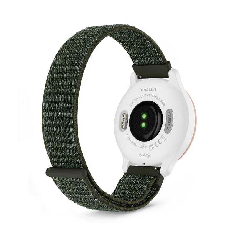 Sports Loop Garmin Venu 2S Bands Replacement Straps (18mm) Army Green