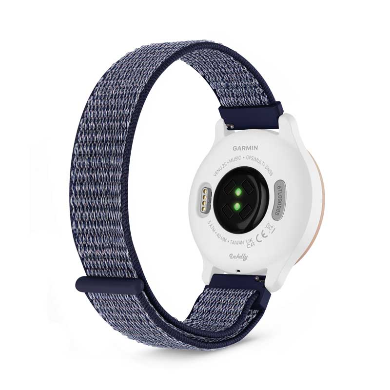 Sports Loop Garmin Venu 2S Bands Replacement Straps (18mm) Midnight Blue