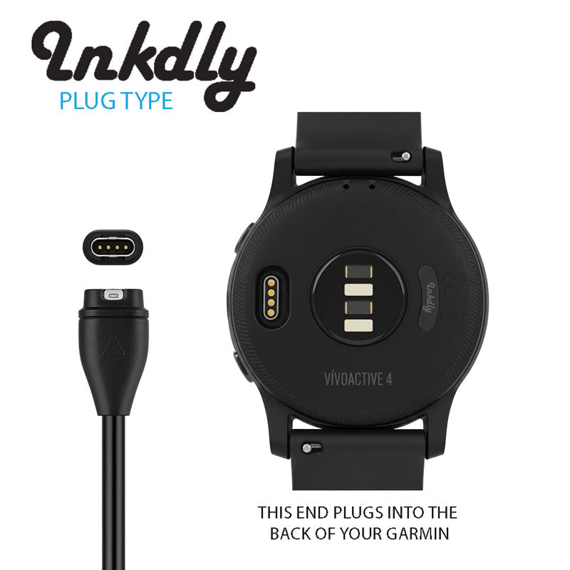 Garmin Vivoactive 4 Charger & Data Cable Replacement
