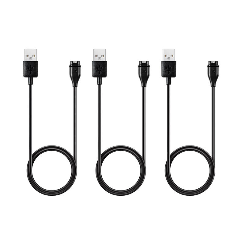 Garmin Vivoactive 5 Charger & Data Cable Replacement USB-A 3-Pack