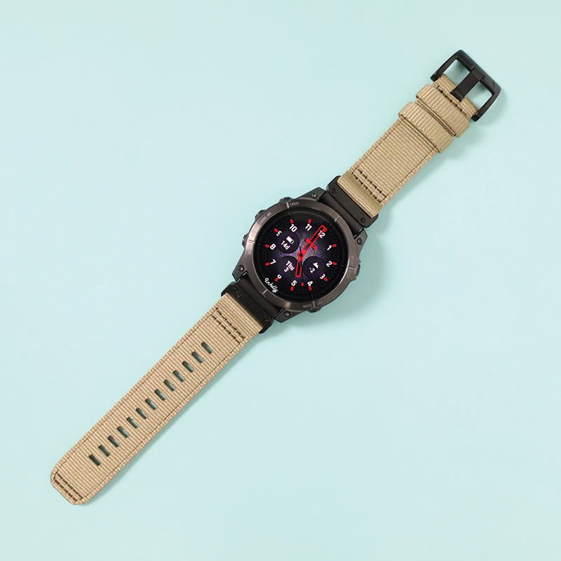 NATO Garmin Epix Gen 2 Bands Replacement Quick Change 20mm For 42mm Watch Khaki