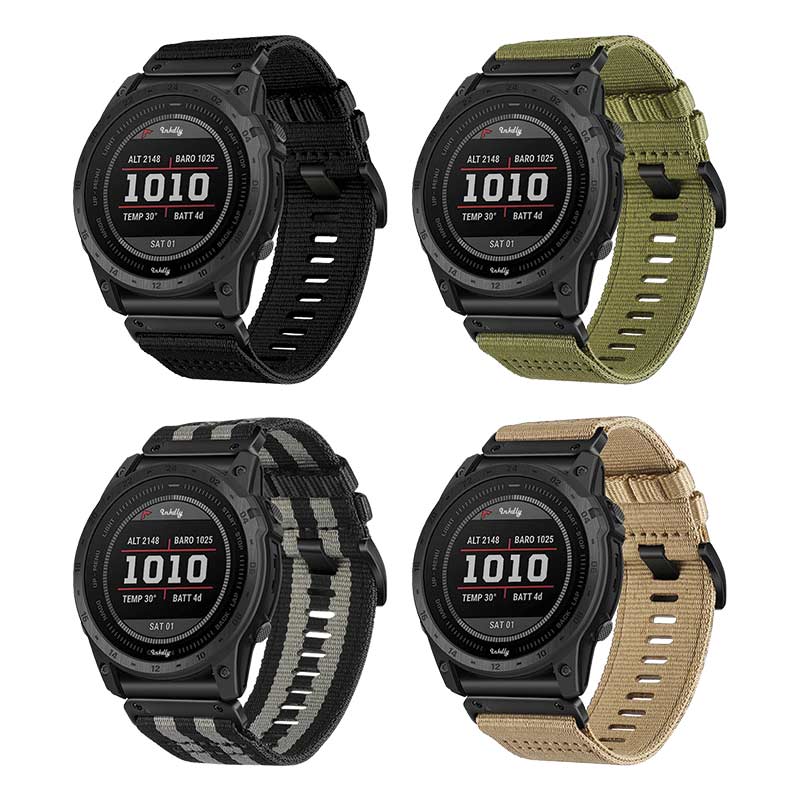 NATO Garmin Band Replacement Straps with Quick Change (26mm)