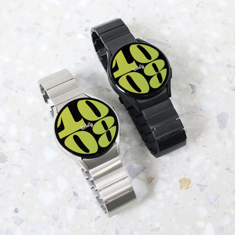 Raider Stainless Samsung Galaxy Watch 6 Bands Replacement