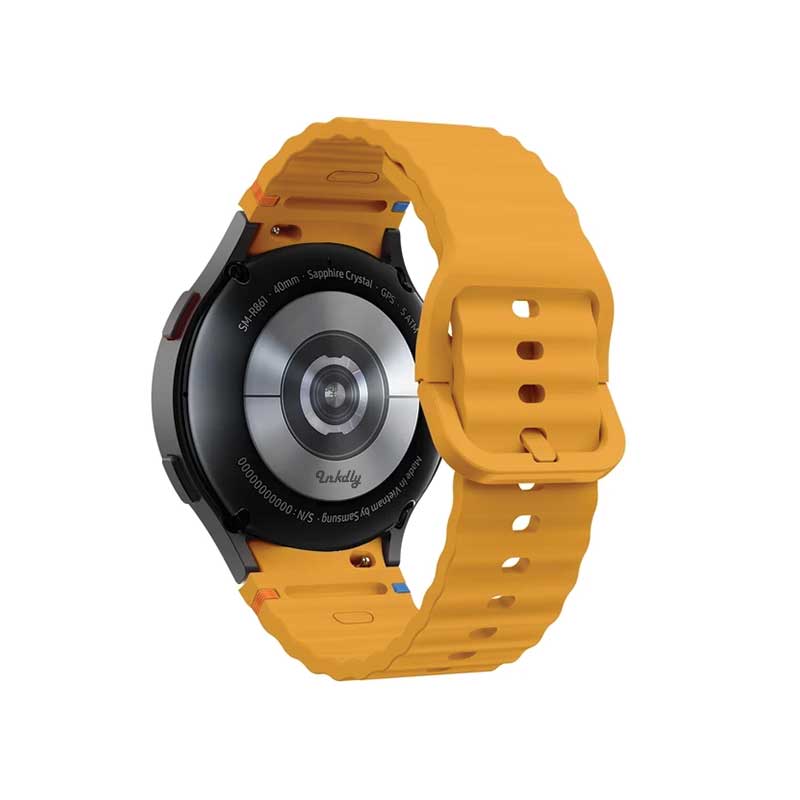 Samsung Galaxy Watch 7 Bands Replacement Straps Amber Yellow