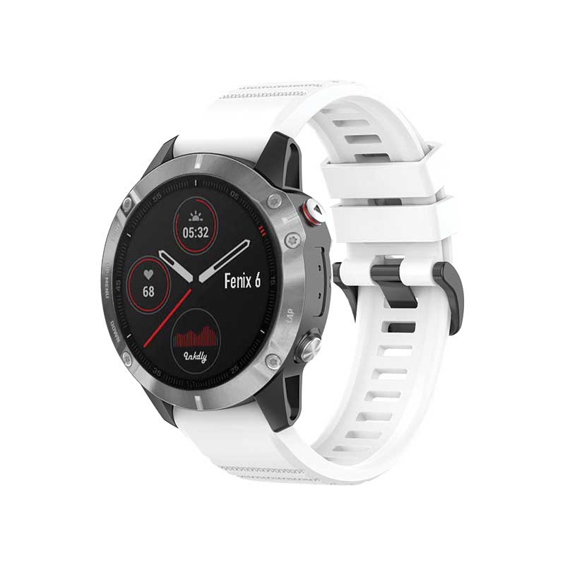 Tankd Garmin Fenix 6 Bands Replacement Straps (22mm) White