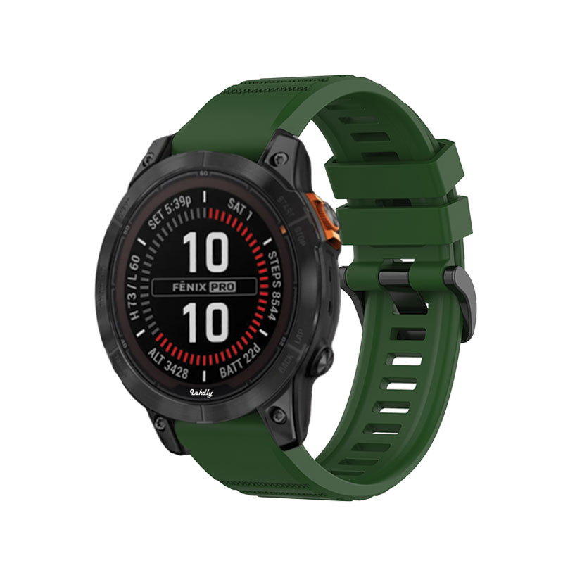 Tankd Garmin Fenix 7 Bands Replacement Straps (22mm) Army Green