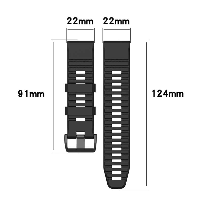 Tankd Garmin Fenix 7 Bands Replacement Straps (22mm)