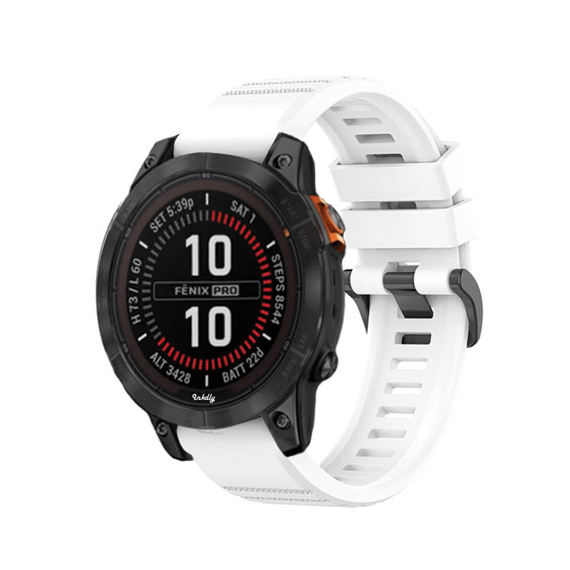 Tankd Garmin Fenix 7 Bands Replacement Straps (22mm) White