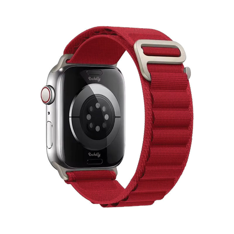Apple Watch Alpine Loop Bands Replacement Strap 38MM/40MM/41MM Red