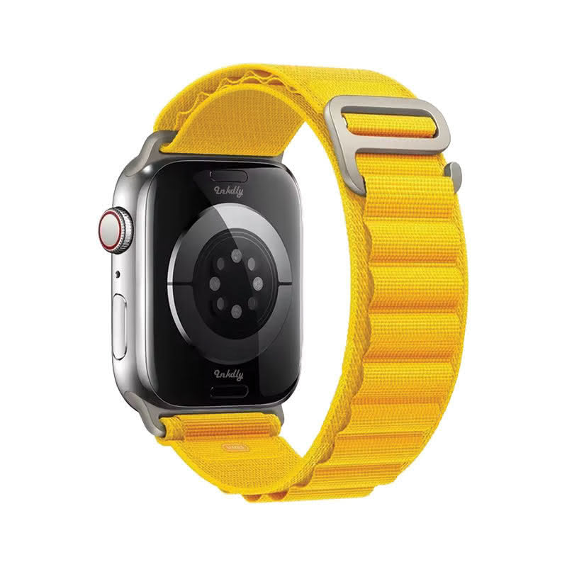 Apple Watch Alpine Loop Bands Replacement Strap 38MM/40MM/41MM Yellow