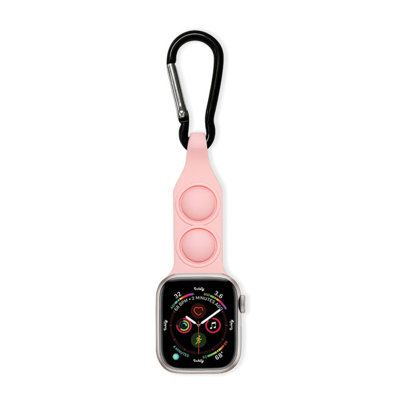 Apple Watch Nurse Fob Clip 38MM/40MM/41MM Pink Pop + Hook