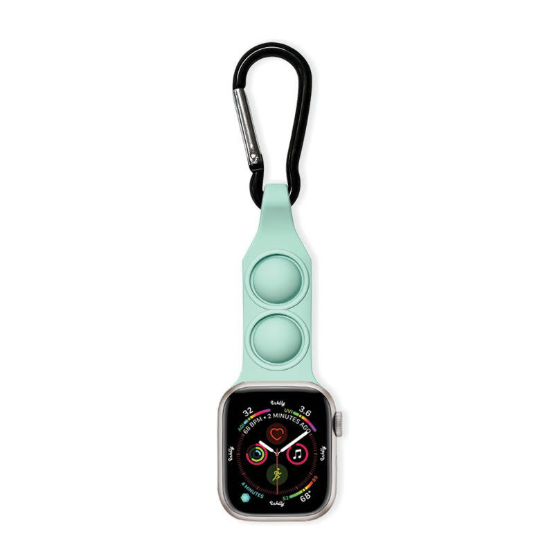 Apple Watch Nurse Fob Clip 38MM/40MM/41MM Teal Pop + Hook