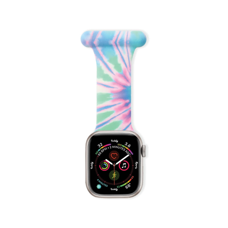 Apple Watch Nurse Fob Clip 38MM/40MM/41MM Vivid Print