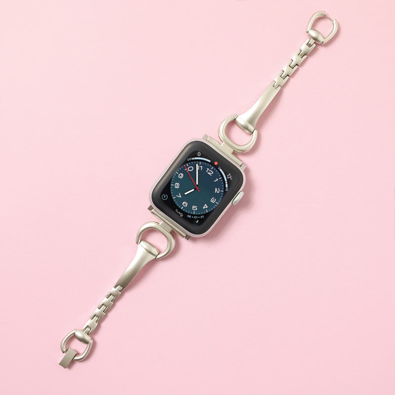 Aria Stainless Steel Apple Watch Band 38MM/40MM/41MM Starlight