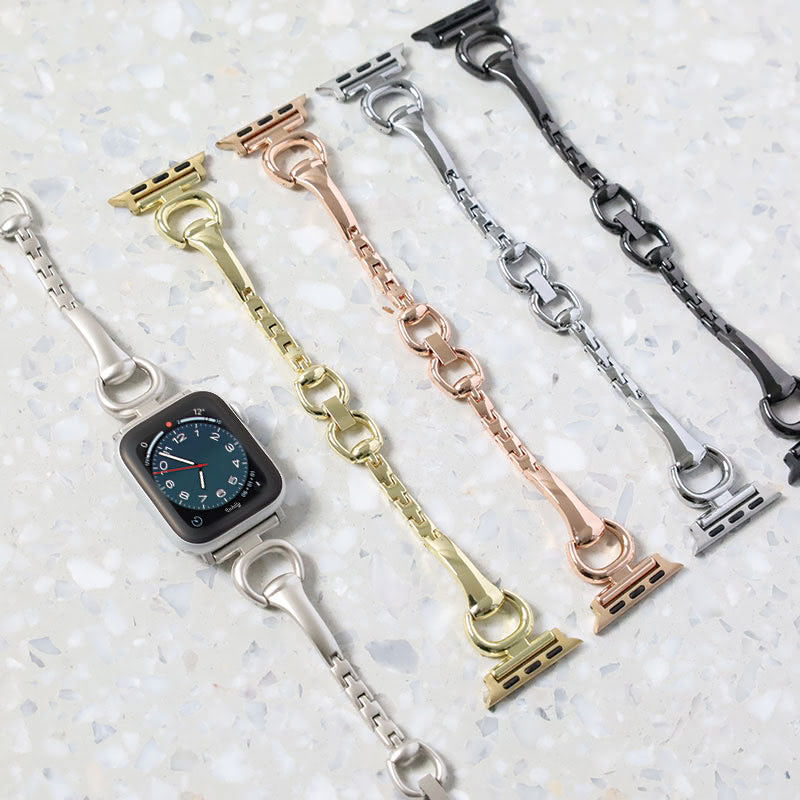 Aria Stainless Steel Apple Watch Band