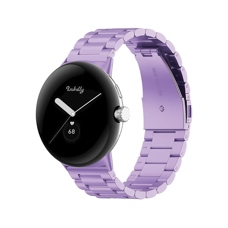 Boss Google Pixel Watch 1 Band Replacement Stainless Link (41mm) Light Purple