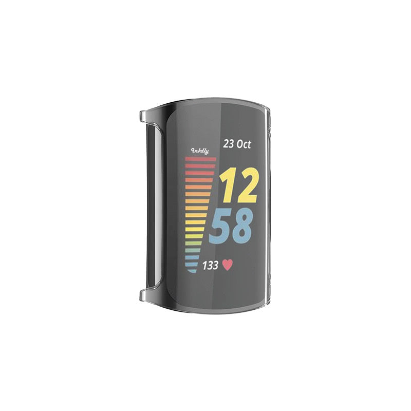 Slimfit Fitbit Charge 5 Protective Case & Screen Protector Clear