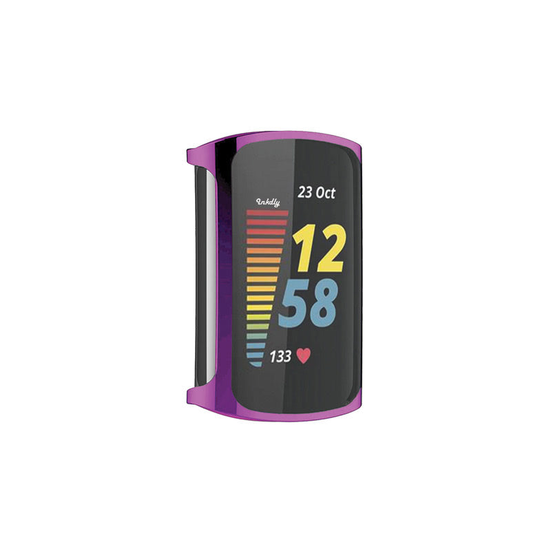 Slimfit Fitbit Charge 5 Protective Case & Screen Protector Light Purple