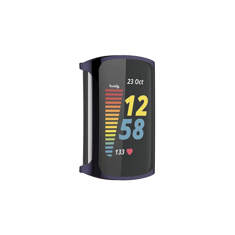 Slimfit Fitbit Charge 5 Protective Case & Screen Protector Black