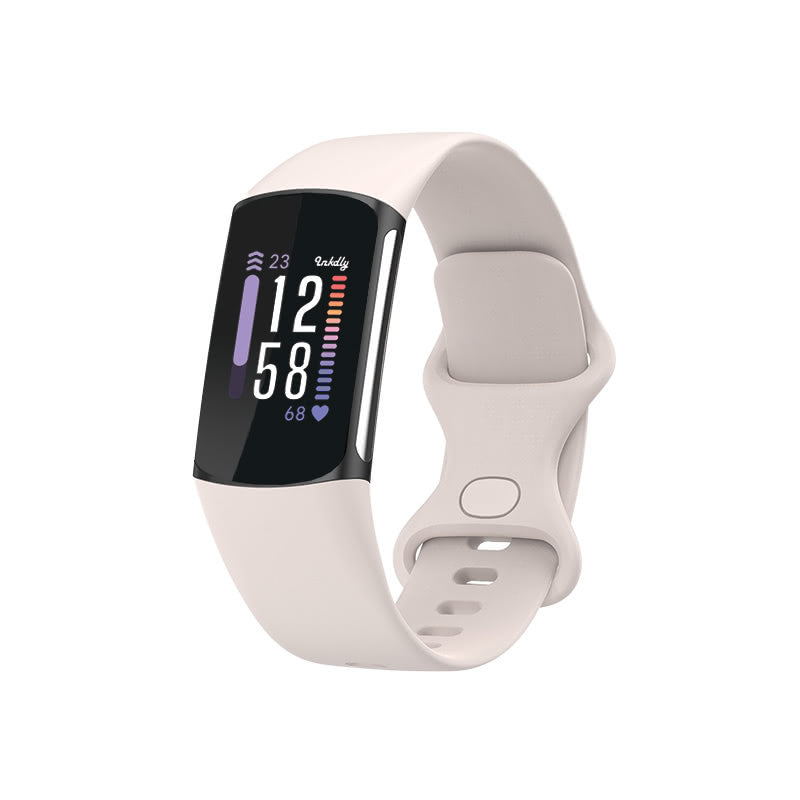 Fitbit Charge 6 Bands Replacement Straps Small Lunar White