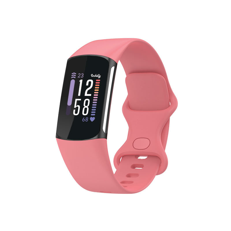 Fitbit Charge 6 Bands Replacement Straps Small Rose Red
