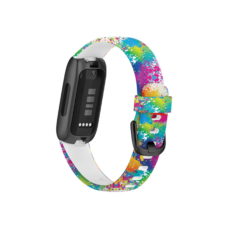 Fitbit Inspire 3 Bands Replacement Straps Small Paint Splash