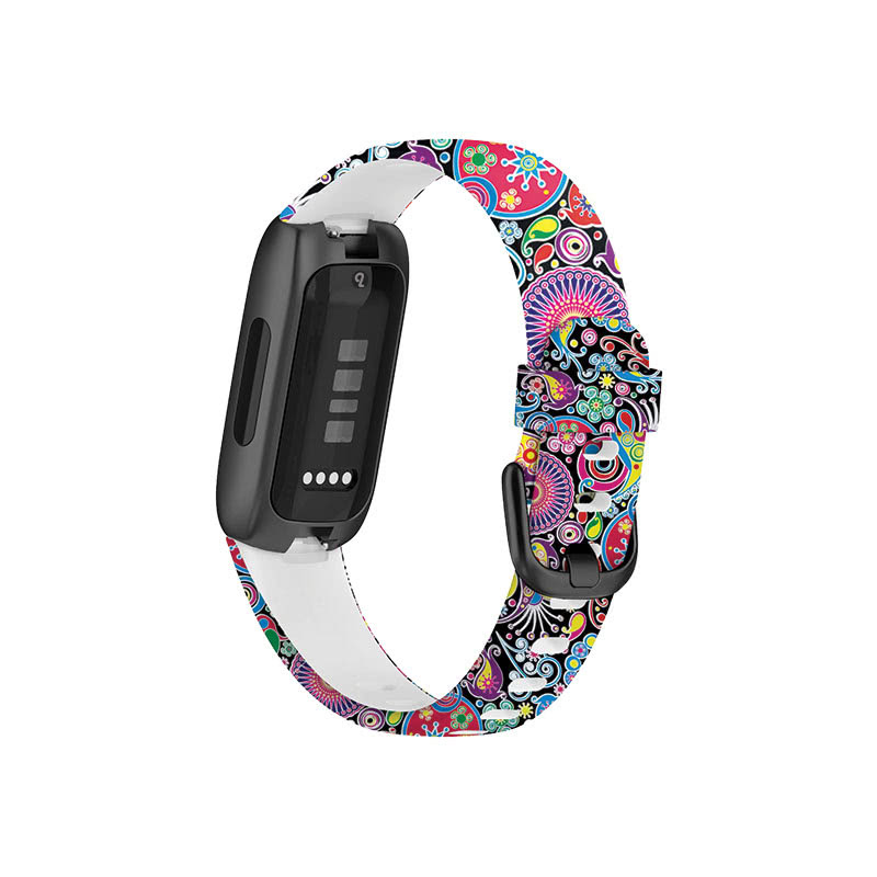 Fitbit Inspire 3 Bands Replacement Straps Small Peacock