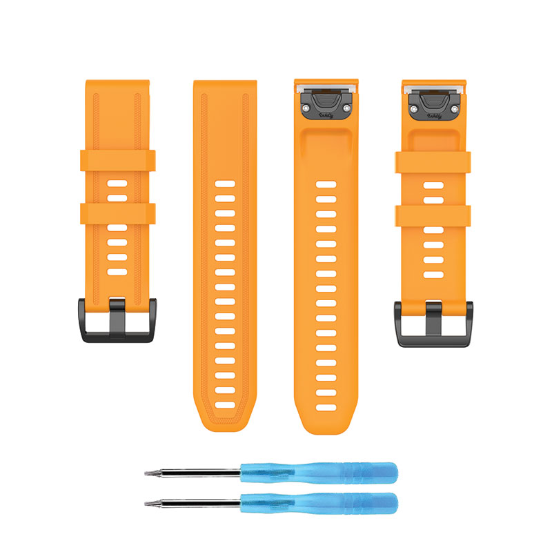 Garmin Band Replacement Straps with Quick Change (20mm) Amber Yellow