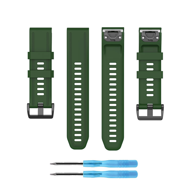 Garmin Band Replacement Straps with Quick Change (20mm) Army Green