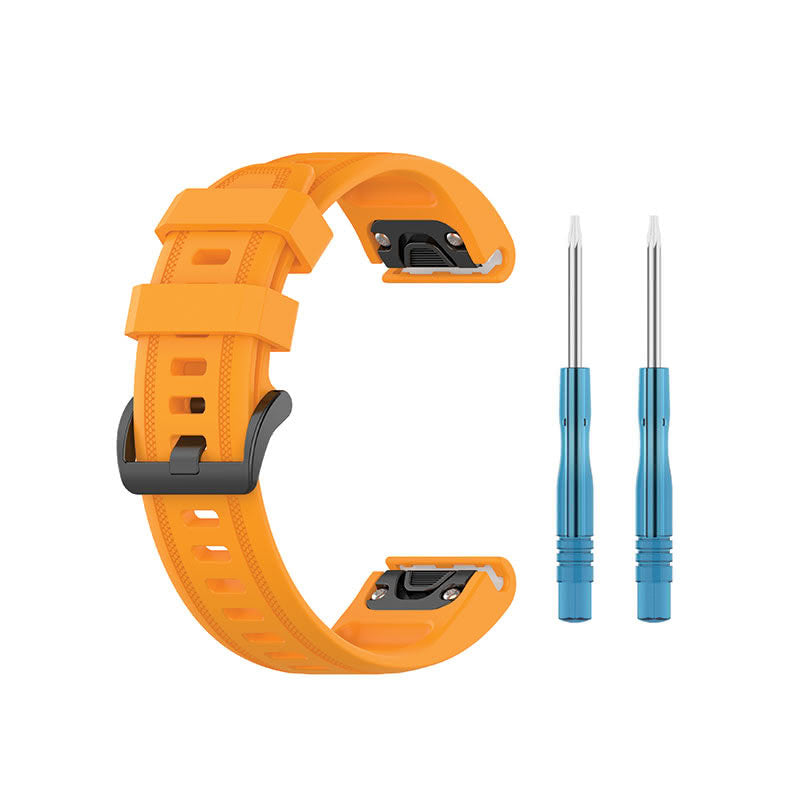 Tankd Garmin Epix Gen 2 Bands Replacement Quick Change 20mm For 42mm Watch Amber Yellow