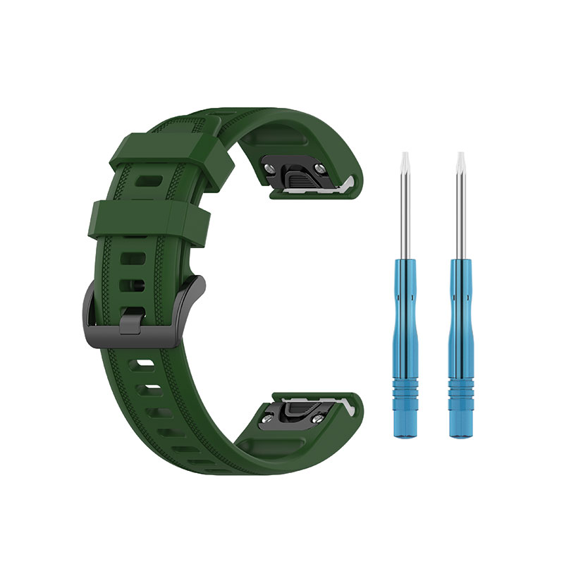 Tankd Garmin Epix Gen 2 Bands Replacement Quick Change 20mm For 42mm Watch Army Green