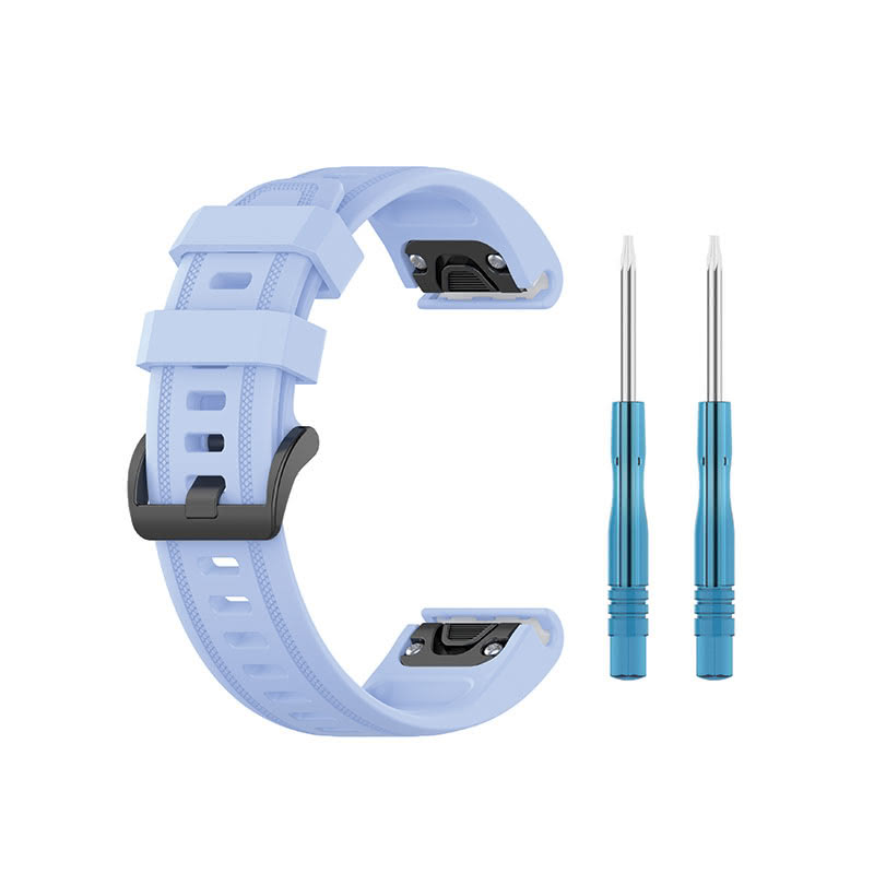 Tankd Garmin Epix Gen 2 Bands Replacement Quick Change 20mm For 42mm Watch Light Blue