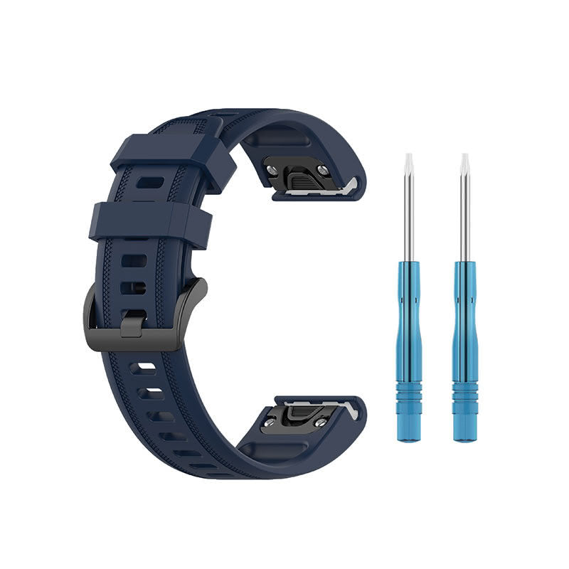 Tankd Garmin Epix Gen 2 Bands Replacement Quick Change 20mm For 42mm Watch Dark Blue
