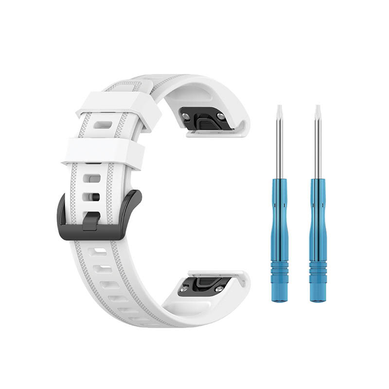 Tankd Garmin Epix Gen 2 Bands Replacement Quick Change 20mm For 42mm Watch White