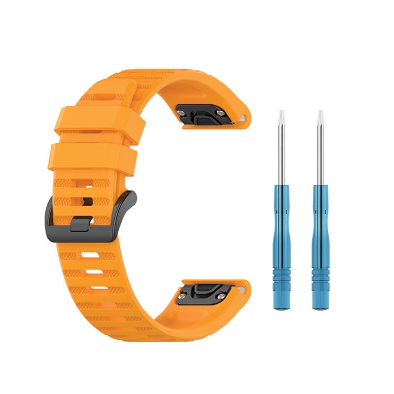 Tankd Garmin Epix Gen 2 Bands Replacement Quick Change 22mm For 47mm Watch Amber Yellow