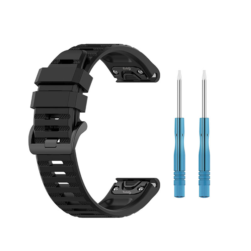 Tankd Garmin Epix Gen 2 Bands Replacement Quick Change 22mm For 47mm Watch Black