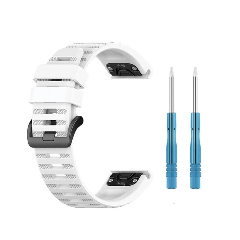 Tankd Garmin Epix Gen 2 Bands Replacement Quick Change 22mm For 47mm Watch White