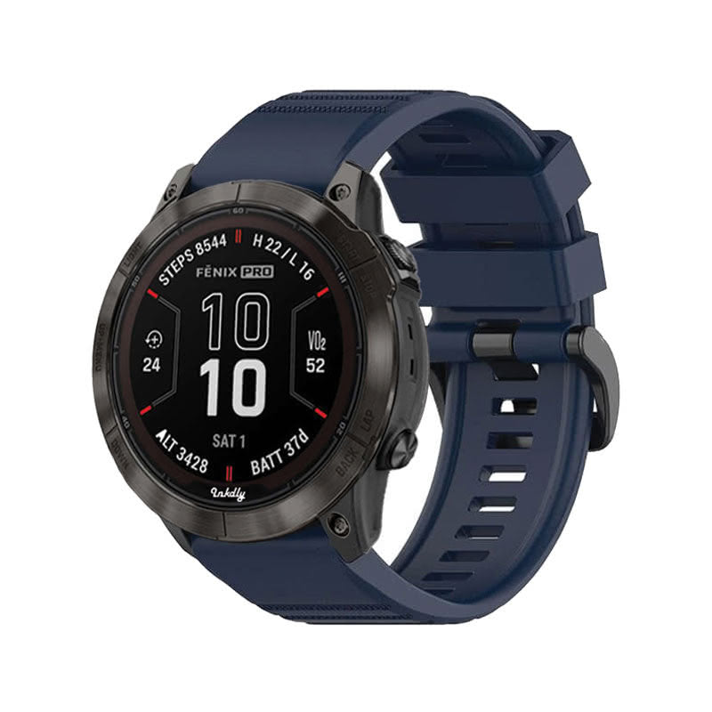 Tankd Garmin Fenix 7X Bands Replacement Straps (26mm) Dark Blue