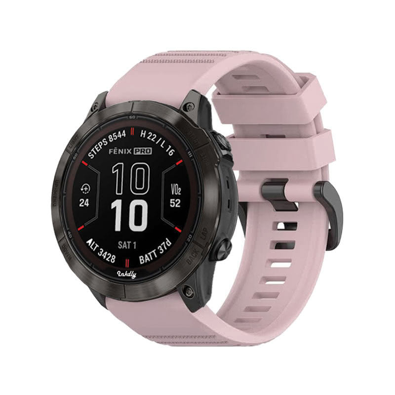 Tankd Garmin Fenix 7X Bands Replacement Straps (26mm) Rose Pink