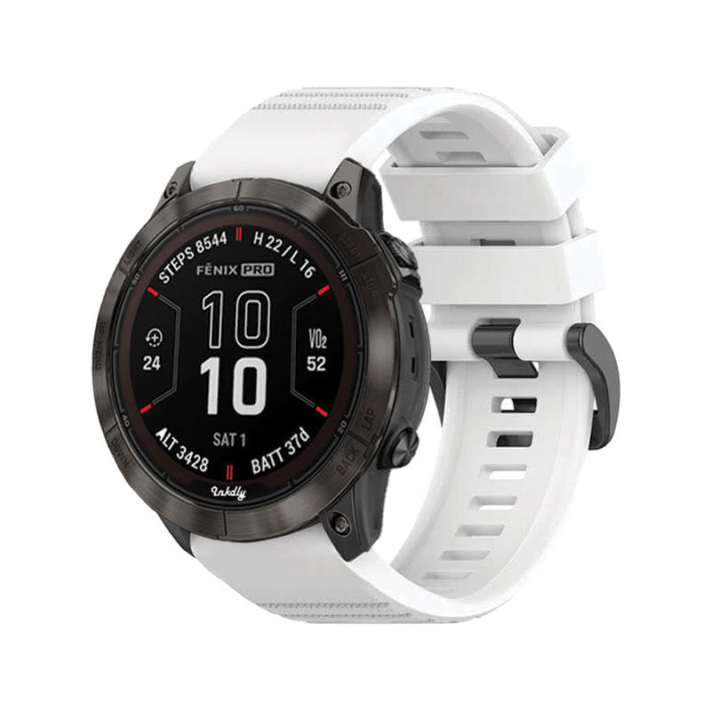 Tankd Garmin Fenix 7X Bands Replacement Straps (26mm) White