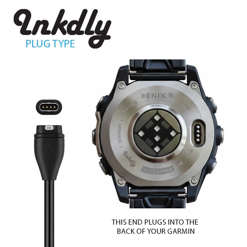 Garmin Fenix 8 Charger & Data Cable Replacement